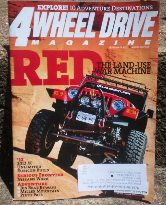 Albright Jeep on cover